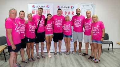 Reprezentativka Hrvatske Nikolina Zadravec u posjeti kampu HRS-a 2021. godine