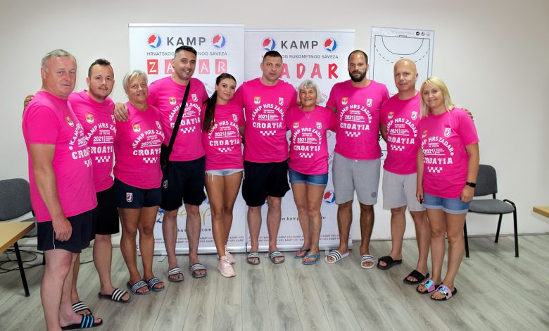 Reprezentativka Hrvatske Nikolina Zadravec u posjeti kampu HRS-a 2021. godine