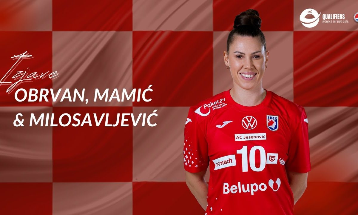 “Zadovoljne smo s pobjedom protiv Finske, ali moramo igrati bolje“ | Obrvan, Milosavljević & Mamić