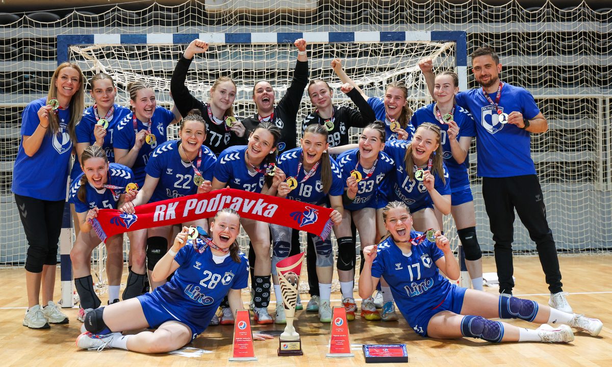 Završnica 1. HRL U18 (Ž): Rukometašice Podravke nove prvakinje Hrvatske